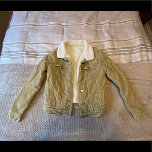 John Glalt Corduroy Sherpa jacket